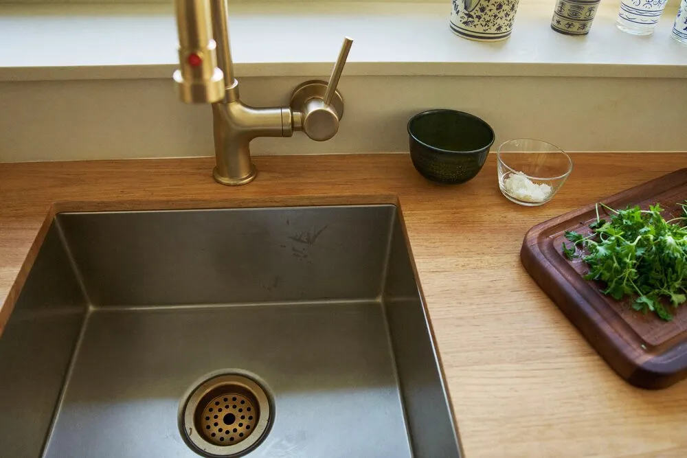 Foto bij artikel: Houten werkblad: onderhoud en tips